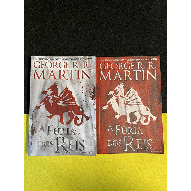 George R. R. Martin - A fúria dos reis, 2 volumes 