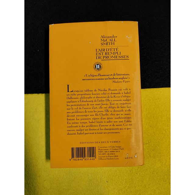 Alexander Mccall Smith - L'Air D'Été est remplide promesses