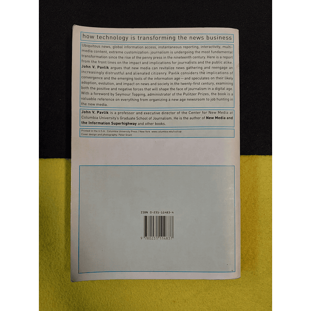 John V. Pavlik - Journalism and new media