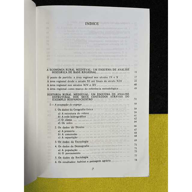 Fernando García de Cortázar  - História Rural Medieval