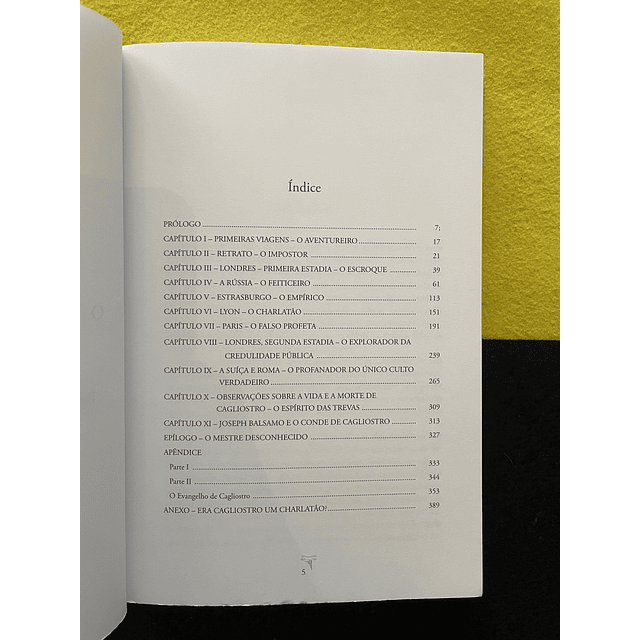 Marc Haven - Cagliostro: O mestre desconhecido