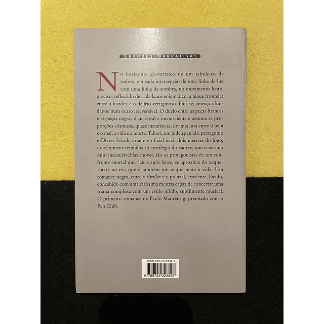 Paolo Maurensig - O Jogo de morte: A Variante de Luneburg