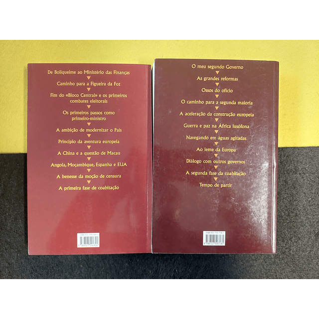 Aníbal Cavaco Silva - Autobiografia política. 2 volumes