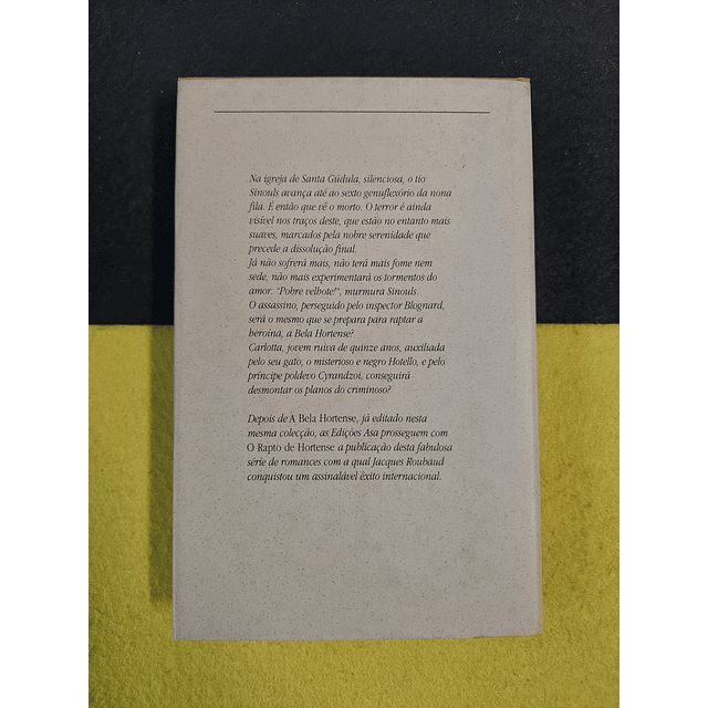 Jacques Roubaud - O rapto de Hortense