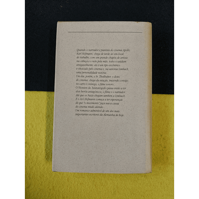 Gert Hofmann - O homem do animatógrafo