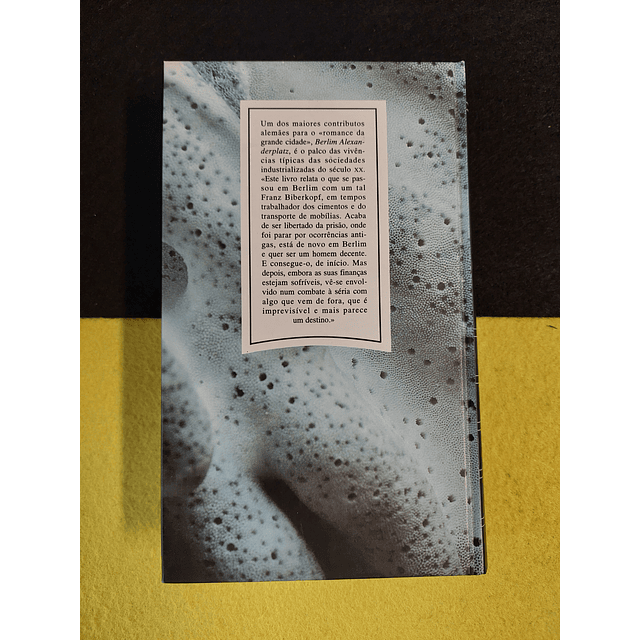 Alfred Doblin - Berlim Alexanderplatz 