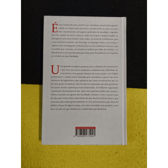 Jonathan Swift - Uma proposta modesta/ Um argumento contra a abolição do cristianismo