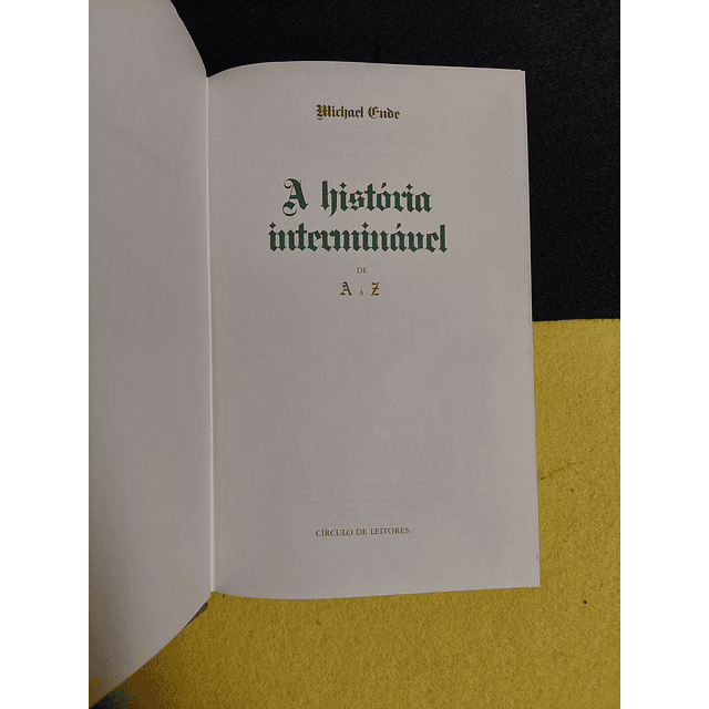 Michael Ende - A história interminável