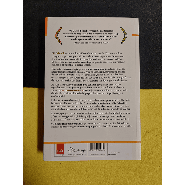 DR. Bill Schindler - Comer como um humano