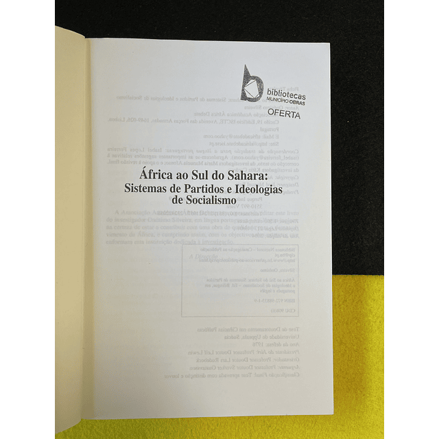 Onésimo Silveira - África ao sul do Sahara