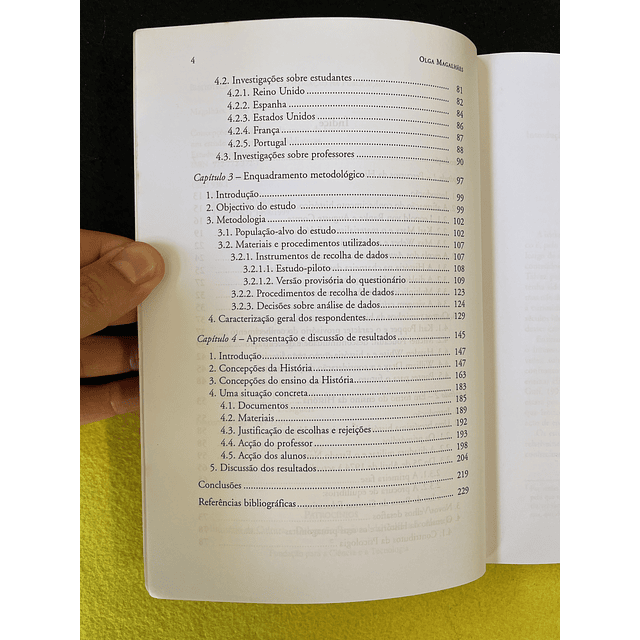 Olga Magalhães - Concepções de história e de ensino da história: Um estudo no Alentejo