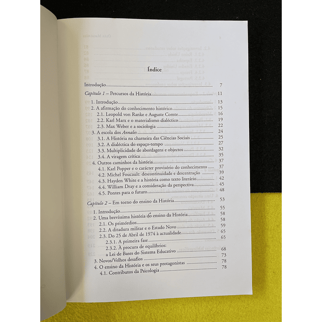 Olga Magalhães - Concepções de história e de ensino da história: Um estudo no Alentejo