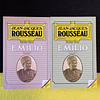 Jean-Jacques Rousseau - Emílio. 2 volumes. LIVRO DE BOLSO
