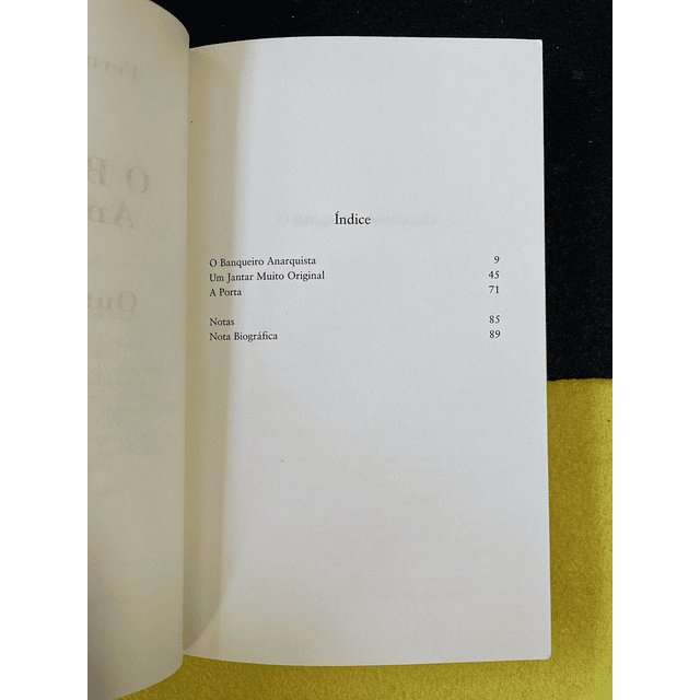 Fernando Pessoa - O banqueiro anarquista e outros contos. LIVRO DE BOLSO