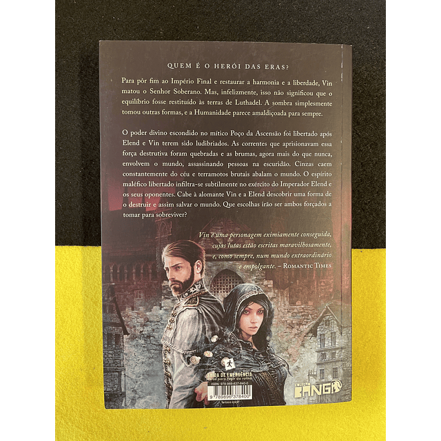 Brandon Sanderson - Saga Mistborn - Nascida nas brumas: O herói das eras