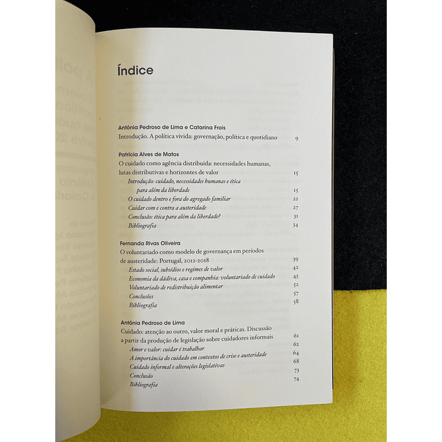 António Lima, Catarina Frois - A política vivida 