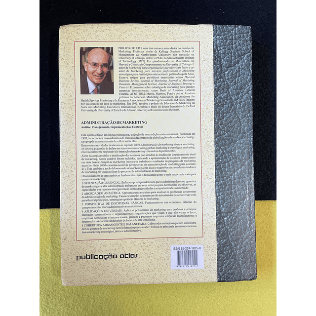 Philip Kotler - Administração de Marketing: Análise, planejamento, implementação e controle
