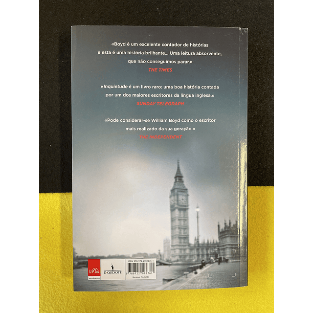 William Boyd - Inquietude