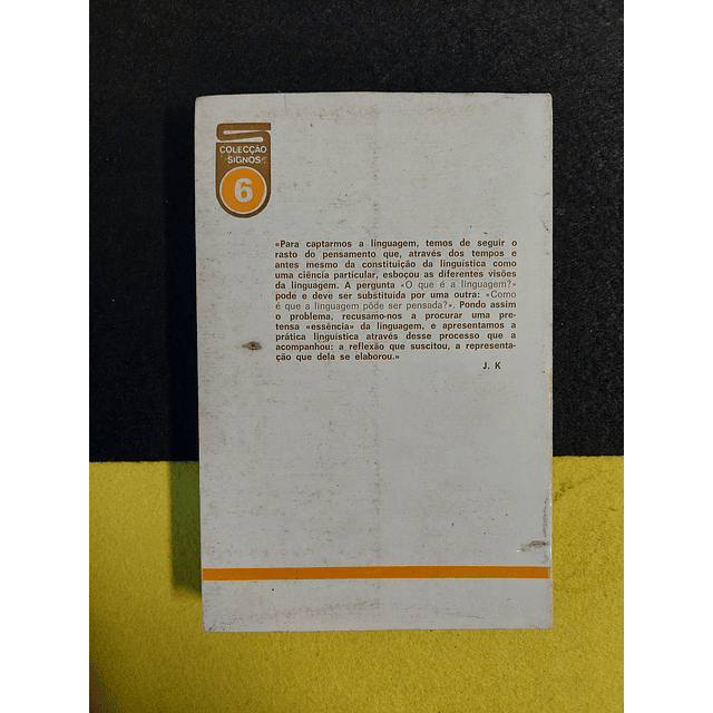 Julia Kristeva - História da linguagem