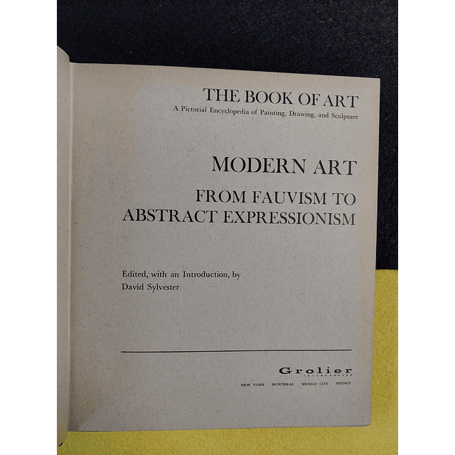 David Sylvester - The book of art: Modern art. 8