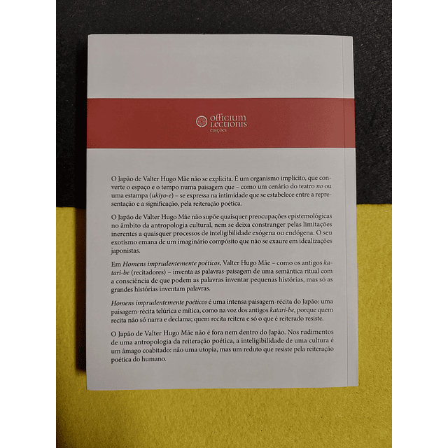 José Rui Teixeira - Furusato: O Japão de Valter Hugo Mãe