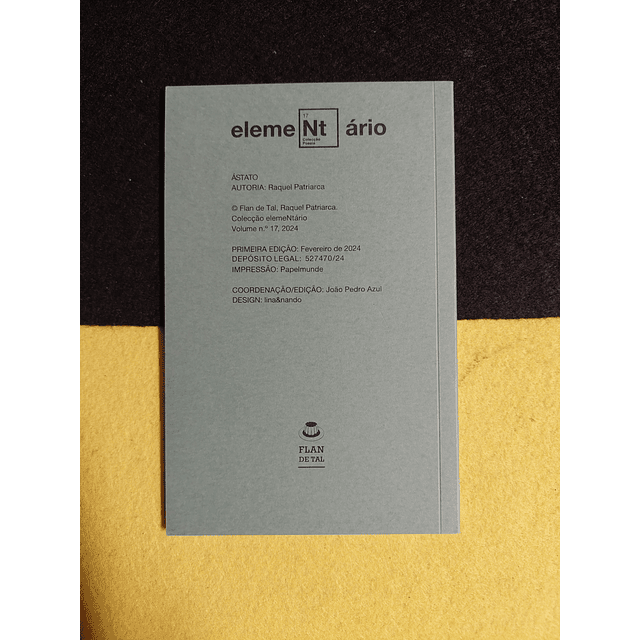 Raquel Patriarca - Ástato