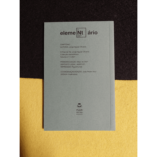 Jorge Aguiar Oliveira - Criptónio