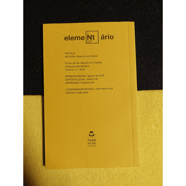 Alberto Lins Caldas - Tântalo