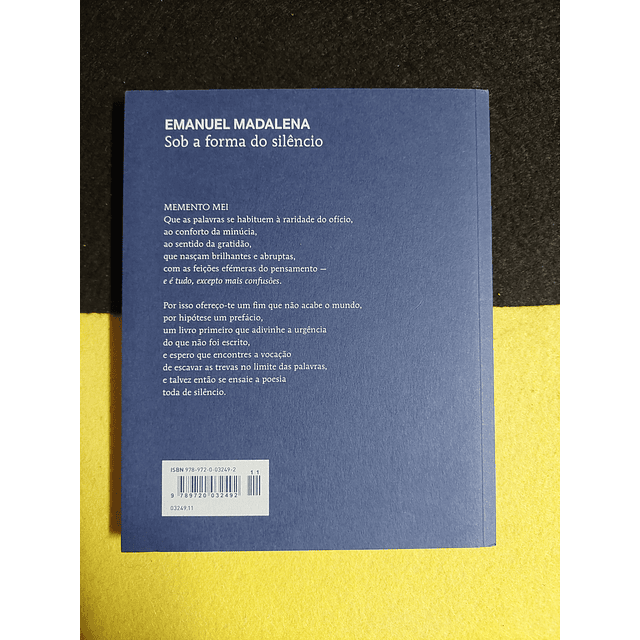 Emanuel Madalena - Sob a forma do silêncio