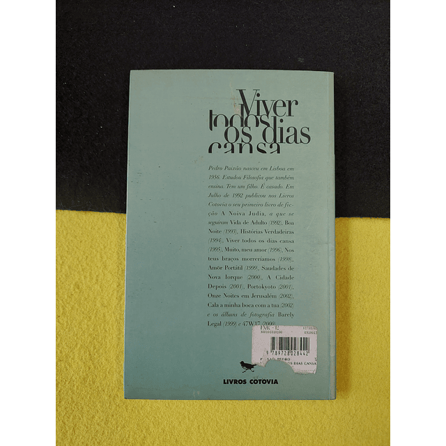 Pedro Paixão - Viver todos os dias cansa