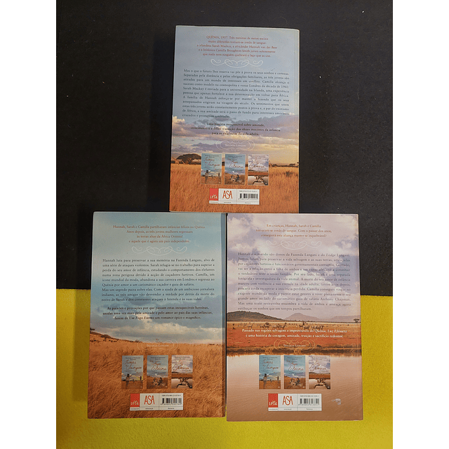 Barbara, Stephane Keating - Irmãs de sangue/Luz efémera/Um fogo eterno. 3 volumes