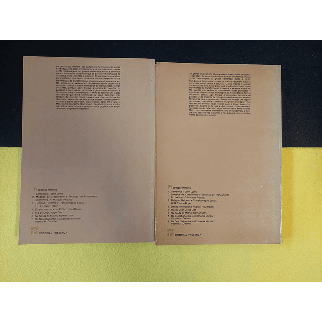 Vitorino Godinho - Os descobrimentos e a economia mundial. 2 volumes