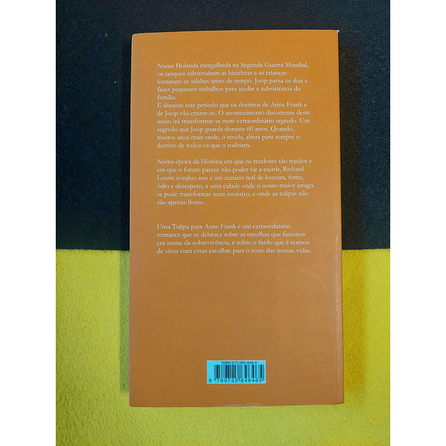 Richard Lourie - Uma tulipa para Anne Frank: A história que ficou por contar