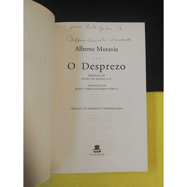 Moravia - O desprezo