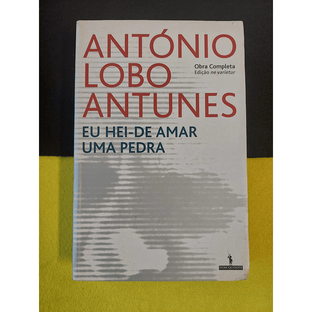 António Lobo Antunes - Eu hei-de amar uma pedra