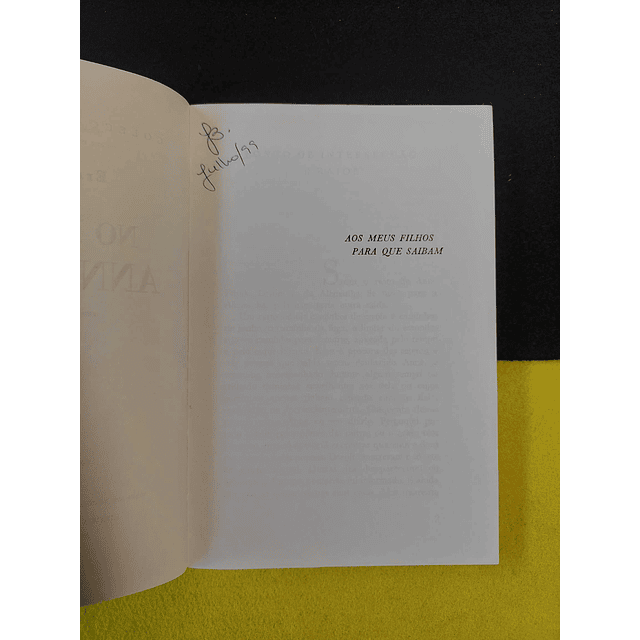 Ernst Schnabel - No rasto de Anne Frank  