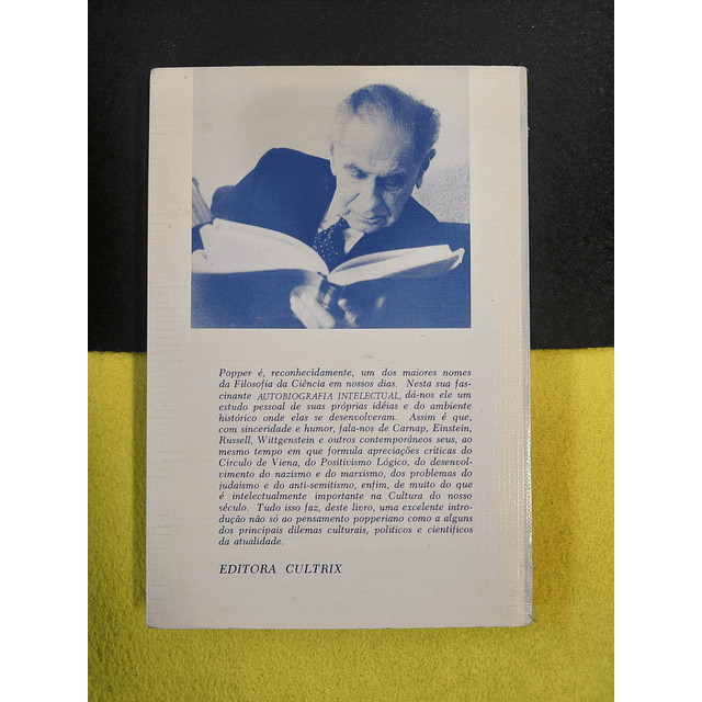 Popper - Autobiografia intelectual