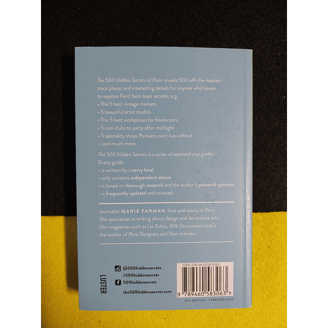Marie Farman - The 500 hidden secrets of Paris