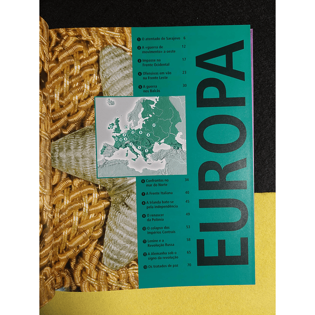 A primeira guerra mundial de 1914 a 1918