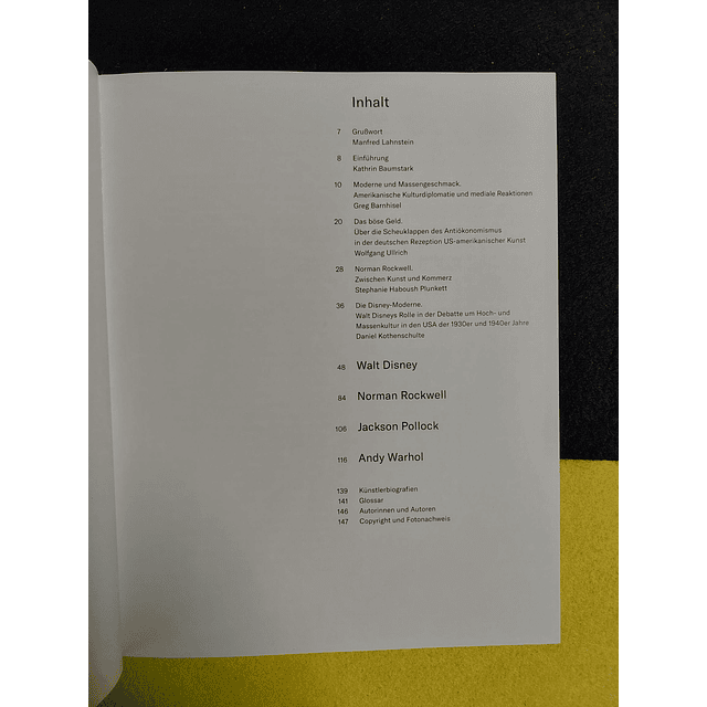 Bucerius, Kunst, Forum - Amerika! Disney, rockwell, pollock warhol