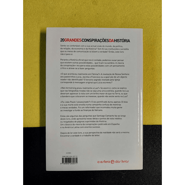 Santiago Camacho - 20 grandes conspirações da história