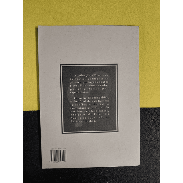 José Trindade Santos - Da natureza parménides. 1