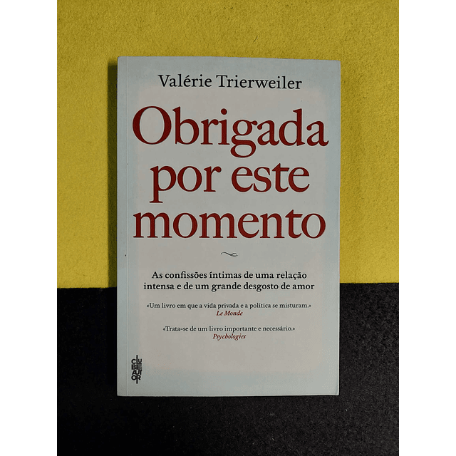 Valérie Trierweiler - Obrigada por este momento