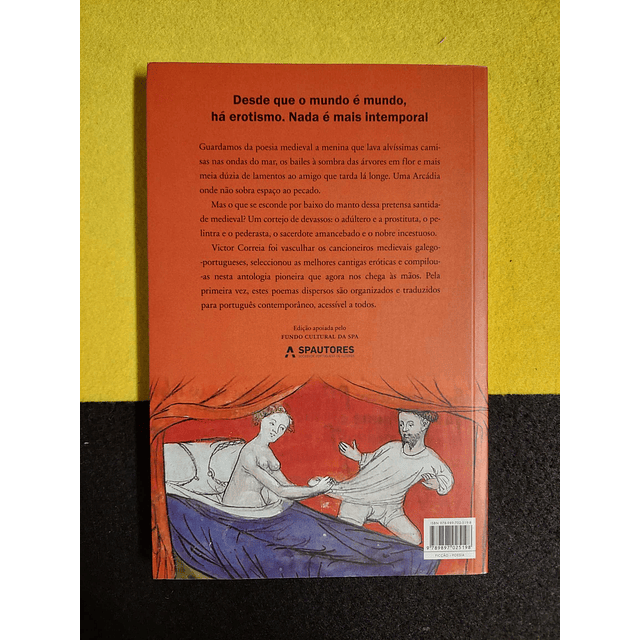 Victor Correia - Poemas eróticos dos cancioneiros medievais galego-portugueses
