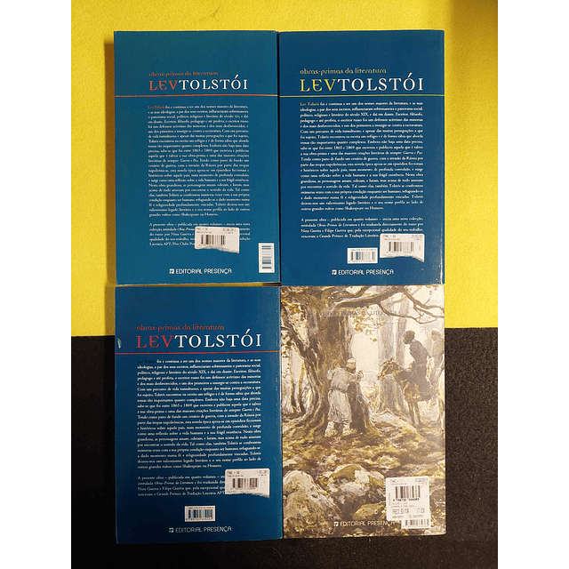 Lev Tolstói - Guerra e paz. 4 volumes