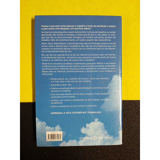 María Jesús Álvara Reyes - Trabalhar sem sofrer