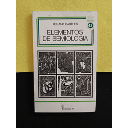 Roland Barthes - Elementos de Semiologia