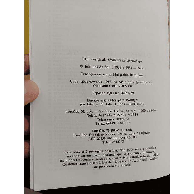 Roland Barthes - Elementos de Semiologia