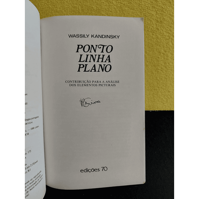 Wassily Kandinsky - Ponto linha plano