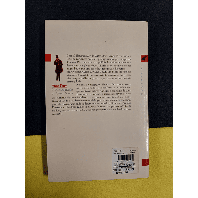 Anne Perry - O estrangulador de Cater Street